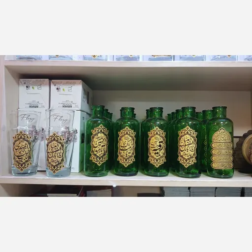 گلدان سبز مذهبی بدون جعبه