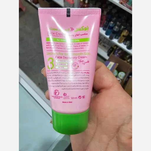 کرم موبر صورت نوکس