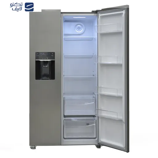 یخچال فریزر ساید بای ساید ایکس ویژن مدل HS600-WI-SI 3