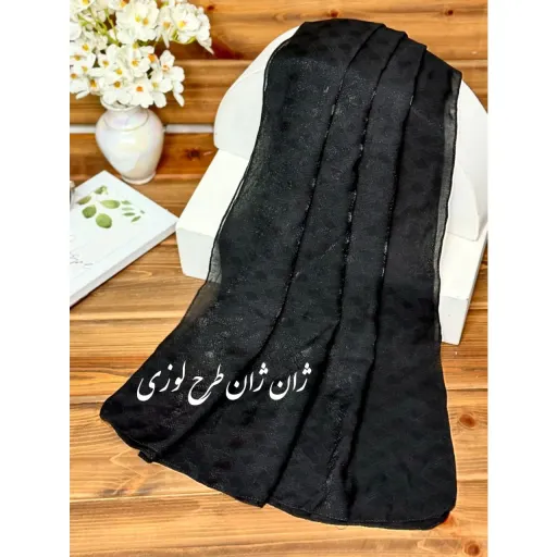 شال حریر ژان ژان طرحدار 