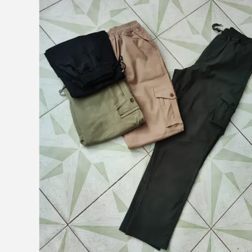 شلوار چهار جیب کتان بنگال سایز 4XL