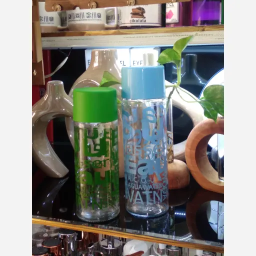 بطری  طرح دار  اندازه کوچک