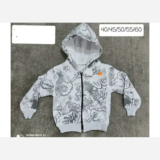 سویشرت اسپرت کلاه دار پسرانه و دخترانه در2 رنگ سفید و مشکی سایز 40و45و50و55و60 سویشرت تک اسپرت  سایز 40 تا60    رنگ و سایز سفید 45