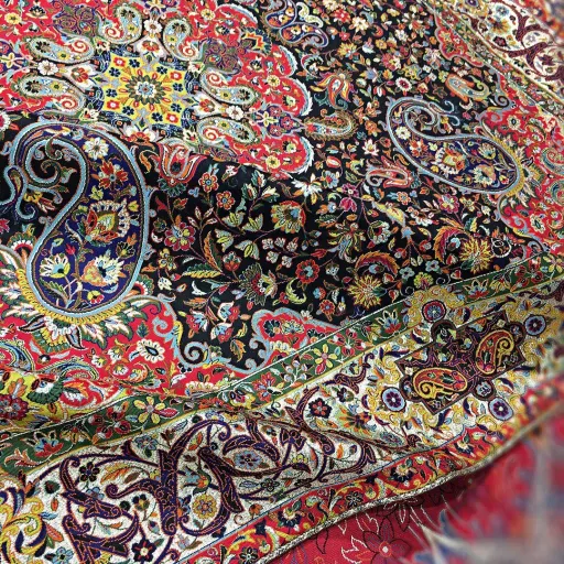 طرح پرند ترمه هاشمی یزد