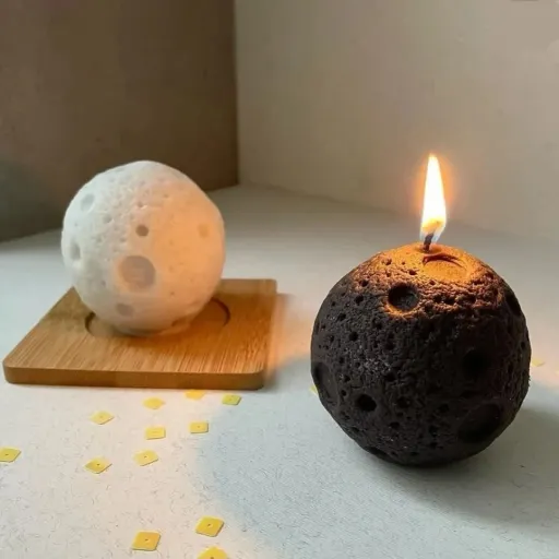 قالب سیلیکونی شمع ماه 