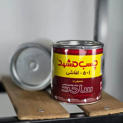چسب کفاشی مشهد مدل 501 وزن یک لیتری