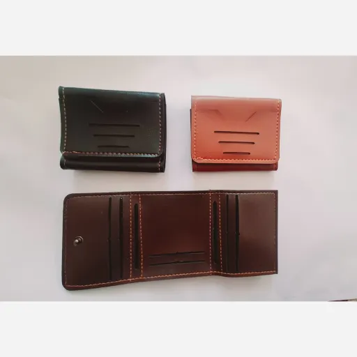  کیف پول جاکارتی مردانه سه خط