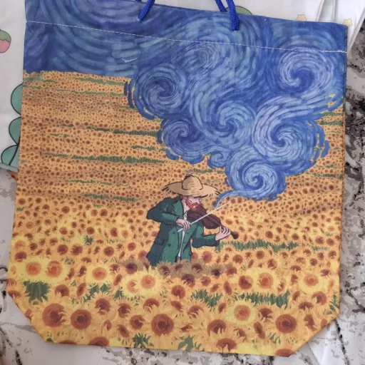 بگ هدیه پارچه ای طرح ونگوک