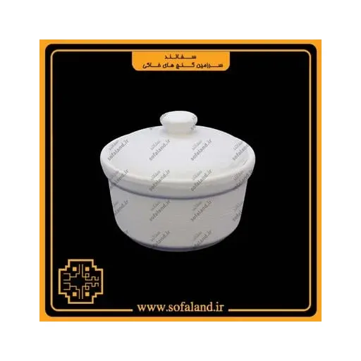 قندان سرامیکی طرح گرد سفالند