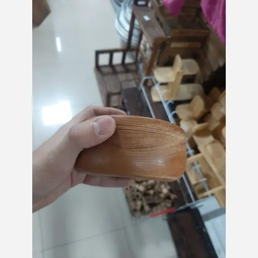 کاسه چوبی گرد 