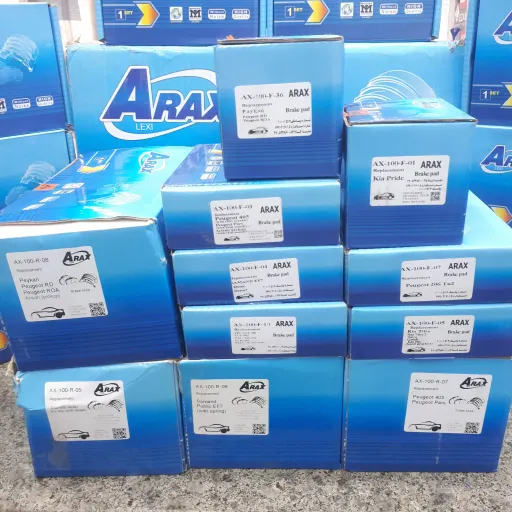لنت ترمز چرخ جلو L90 آراکس