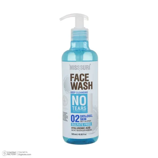 ژل شستشوی صورت میسوری مدل deep cleansing حجم 500 میلی لیتر