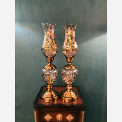 شمعدان الینا گلدار
