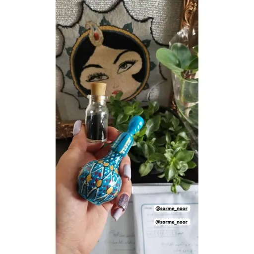 🌱🐮سُرمه قلم گاو اصل تقویت چشم