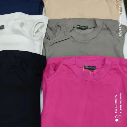 بلوز سر شانه باز حلقه ای جنس کبریتی زنانه فری سایز مناسب از 36 تا 46 رنگبندی 8 رنگ بلوز کبریتی دخترانه سر شانه حلقه ای  رنگ صورتی
