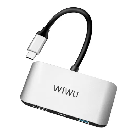 هاب 3 پورت تایپی سی برند Wiwu مدل C2H