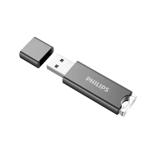 فلش مموری فیلیپس FM10UA ظرفیت 32 گیگابایت با رابط USB 2.0 رنگ مشکی