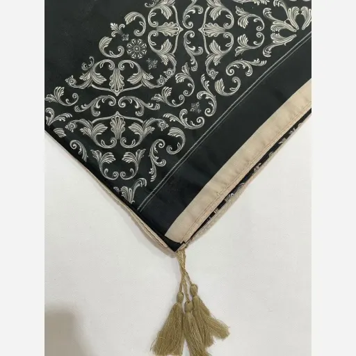 روسری سوپر نخ طرح گلابتون قواره 140