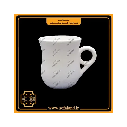 لیوان دسته 9 سرامیکی سفالند
