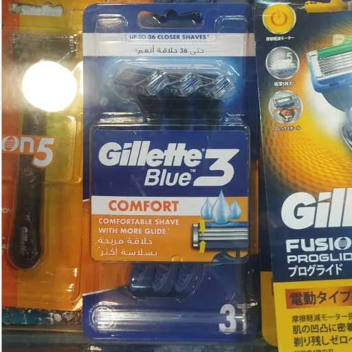 خود تراش ژیلت GIillette Blue3 مدل COMFORT