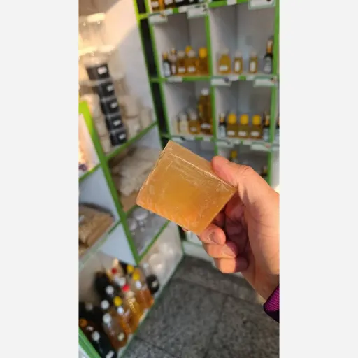 صابون آرگان دست ساز پاپک کاملا ارگانیک و حاوی روغن بکر آرگان 100 گرمی