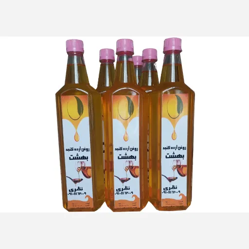 روغن ارده کنجد یک لیتری پرس سرد تصفیه شده و نشده نوع ( تصفیه نشده . با بو )