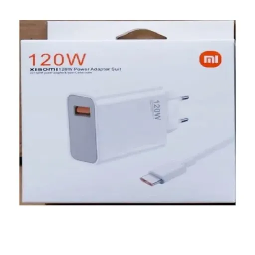 شارژر 120 واتی شیائومی مدل همراه با کابل Type-C‏