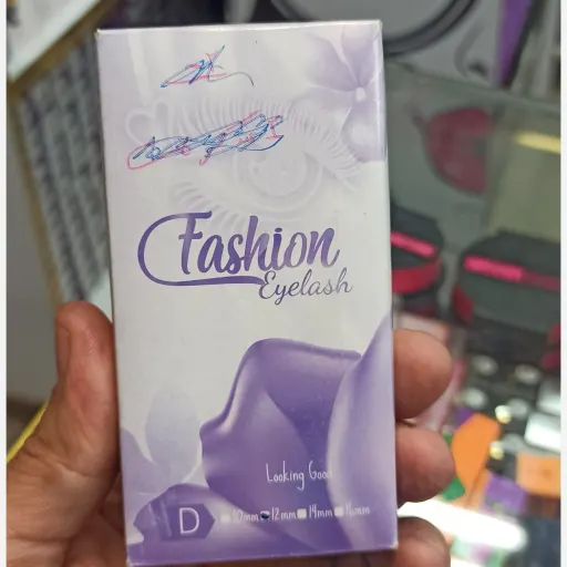 مژه ریسه ای سایز 12 فشیون 
