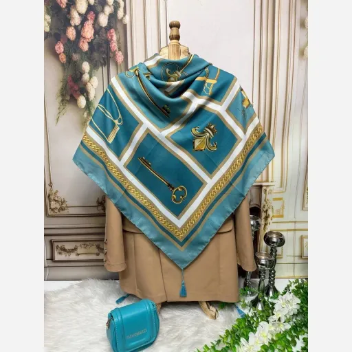 روسری نخ کاستوم پازل کلیدونه