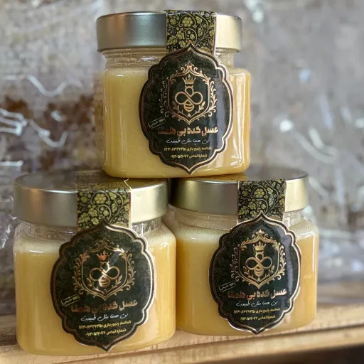 عسل شاه انگبین /ژل رویال و عسل کنار اعلا 300 گرمی