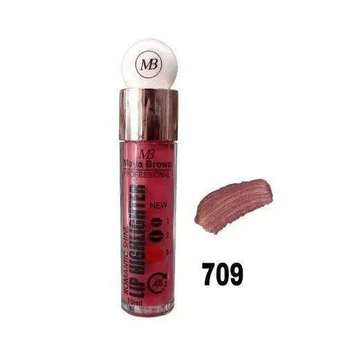 رژ لب مایع گلایتری مایا براون شماره 704