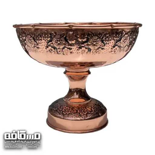 شکلات خوری مسی مدل گلبرگ (کد 762)