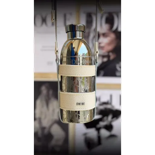 بطری آب استیل Dior سری Aqua