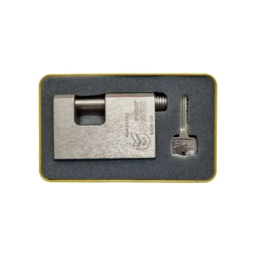 قفل کتابی منیر صنعت مدل 12 ساچمه M110 کد112