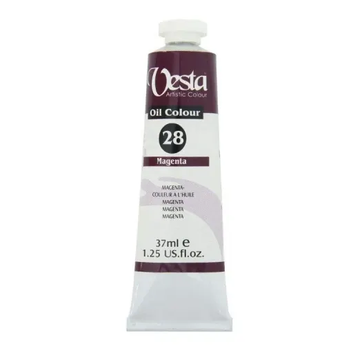 رنگ روغن وستا Magenta28 حجم 37 میل 