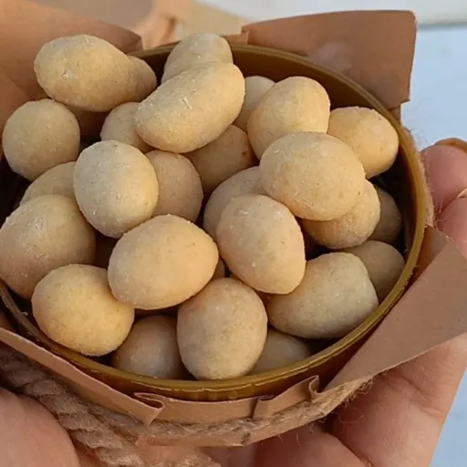 بادام زمینی روکش دار سرکه ای 300 گرمی