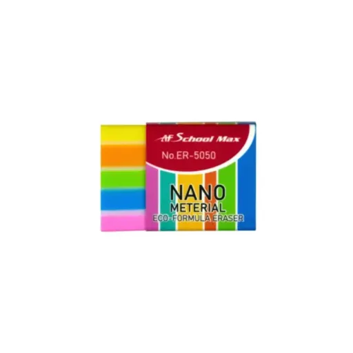 پاکن رنگین کمانی نانو School Max در مداد قرمز
