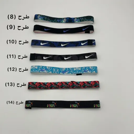 کش مو ورزشی طرح دار سایز طرح 3