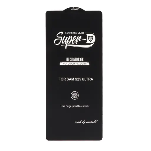 محافظ صفحه نمایش گلس شیشه ای سوپردی میتوبل Samsung Galaxy S25 Ultra - Full Cover Super D Mietubl-ESD