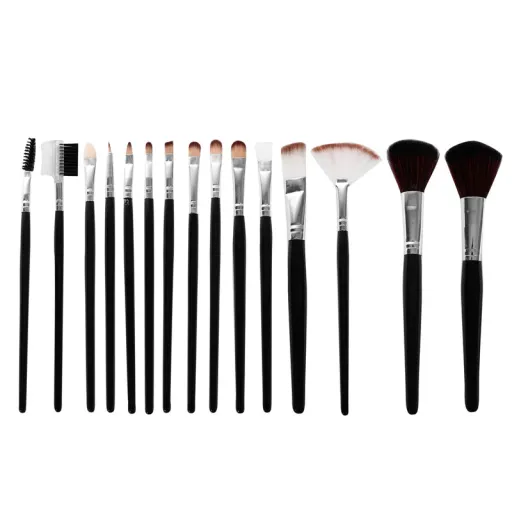 ست برس آرایشی زورانتل مدل Urban Decay بسته 15 عددی رنگ مشکی