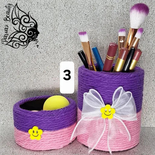ست رو میزی آرایشی و تحریر طرح 3 شماره 3