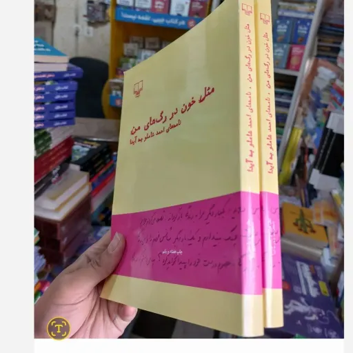 کتاب مثل خون در رگ های من (نامه های شاملو به آیدا ) انتشارات چشمه