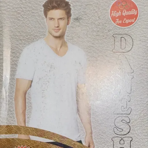 زیرپوش مردانه نخ پنبه اعلاء دانش بدون درز سایز XXL