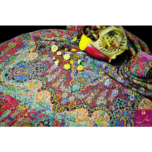 طرح کوروش ترمه ۱۲ رنگ