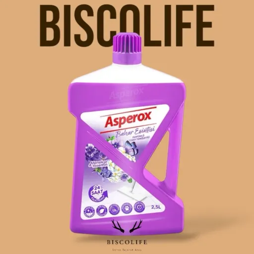 پارکت شو و کف شوی آسپروکس Asperox رایحه گل بنفشه و یاسمن 2.5 لیتر