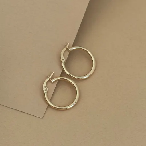 گوشواره وارداتی سایز متوسط- 1.01 گرم