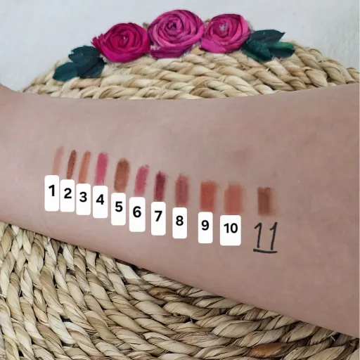 خط لب خوشرنگ و متنوع  کد کد 510 ویولت