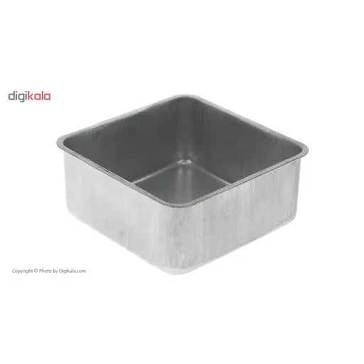 قالب کیک موج کد 8057720 سایز 20 رنگ نقره ای