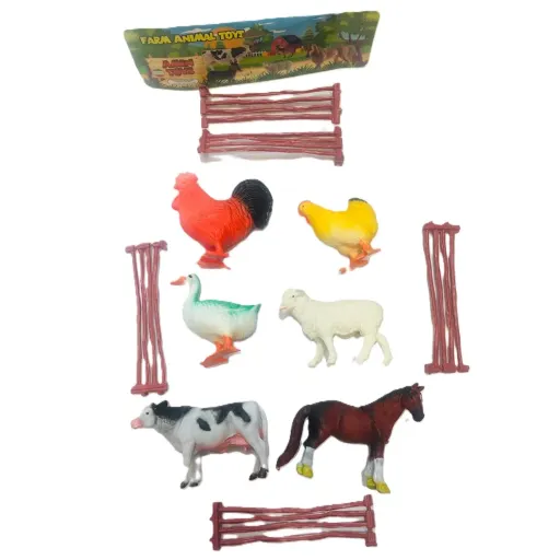 فیگور حیوانات مزرعه 6 عددی 0291-6
