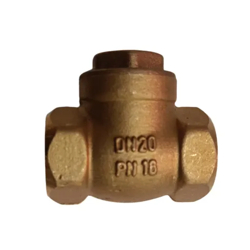 شیر یکطرفه دریچه ای برنجی شیرخودکاردریچه ای سایز 4-3 اینچ رهانه